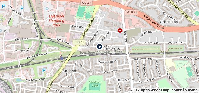 Map showing the location of Ellison Motors MOT