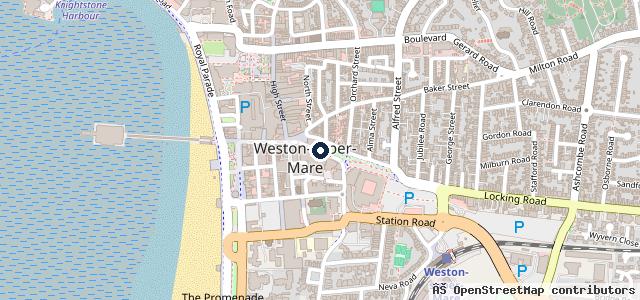 Map showing the location of Phoenix Autobody Repairs Ltd