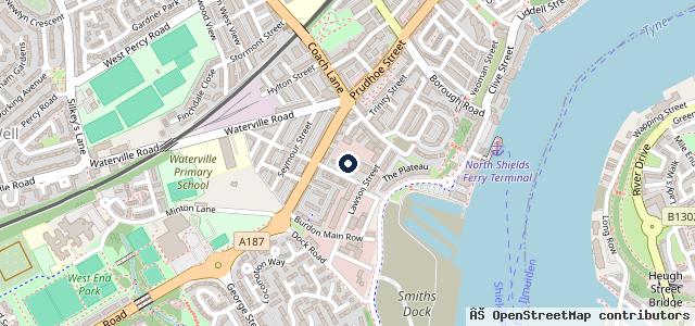 Map showing the location of RB auto repairs