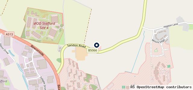 Map showing the location of RAB Auto Services, Hopton Garage