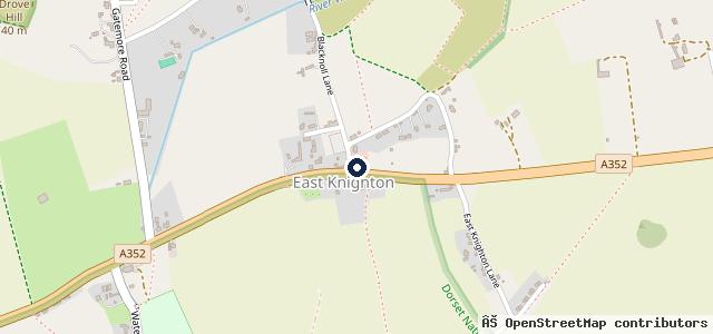 Map showing the location of Rainbow Garage