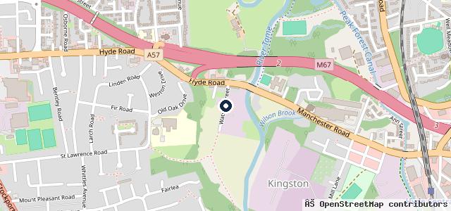 Map showing the location of Ratcliffe Accident Repair & Bodywork Centre ltd