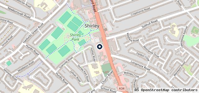 Map showing the location of Holdcroft Solihull - Renault