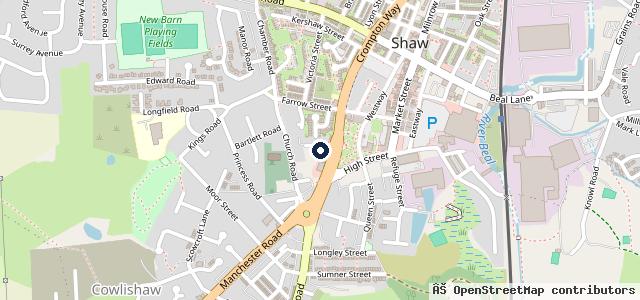 Map showing the location of Roundabout MOT and Tyres