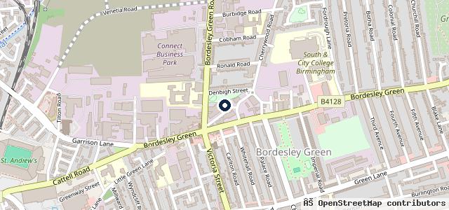 Map showing the location of Frontier Volks Works