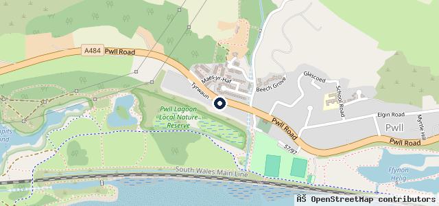 Map showing the location of S & S Autos