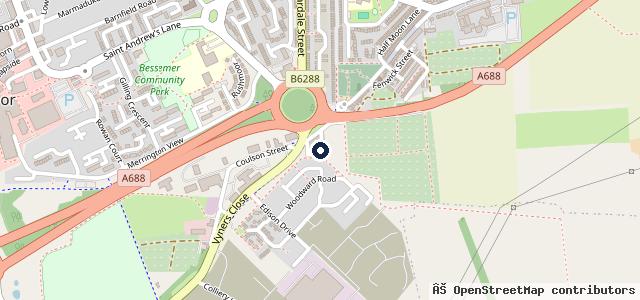 Map showing the location of S Cars North East Ltd