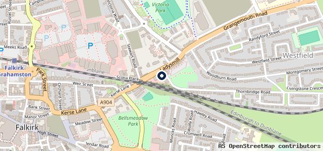 Map showing the location of SDM Cars Used Cars Ladysmill, Falkirk