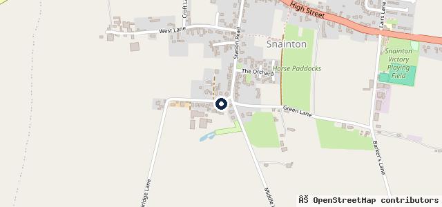 Map showing the location of Station Garages