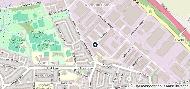 Map showing the location of Sure Start Auto Services