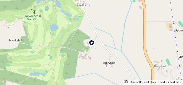 Map showing the location of Swailend Garage