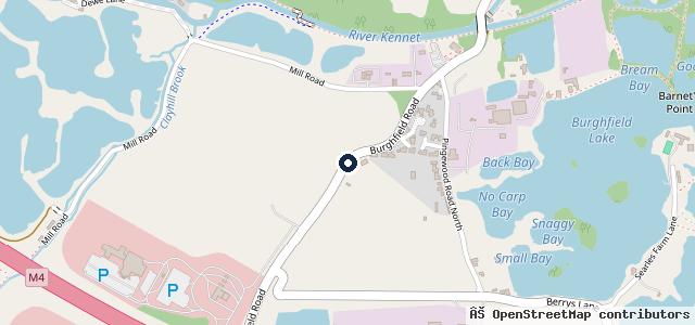 Map showing the location of Shell