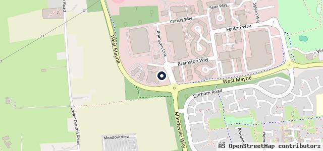 Map showing the location of Toomey Nissan Basildon
