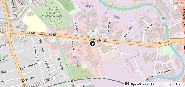 Map showing the location of Vehicle Lease & Service Ltd