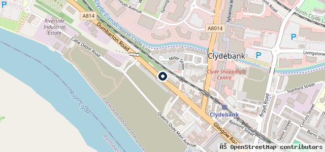 Map showing the location of Weddell's Garage