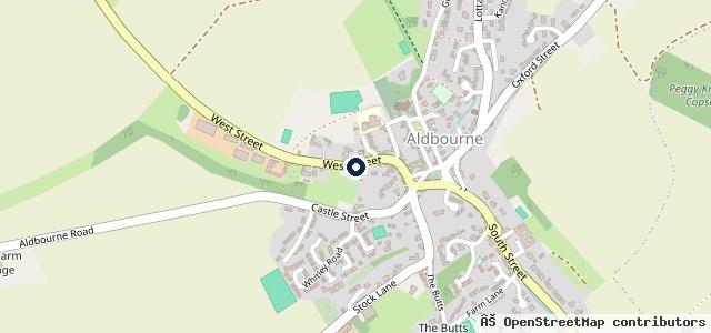 Map showing the location of West Street Motors (aldbourne) Ltd