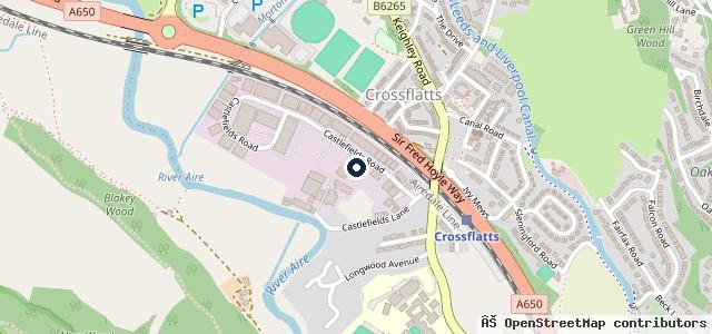 Map showing the location of Whitehead Mot
