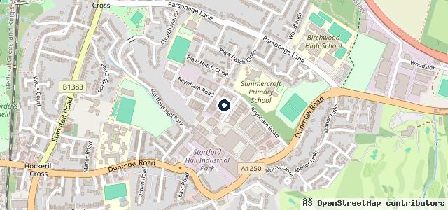 Map showing the location of Hilton Coachworks | Accident Repair | Manufacturer Approved