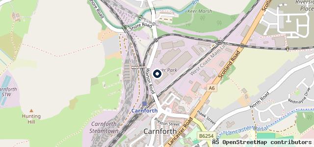 Map showing the location of Scott Wilson Body Shop Ltd