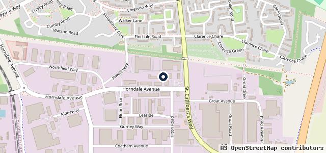 Map showing the location of A J C Motors