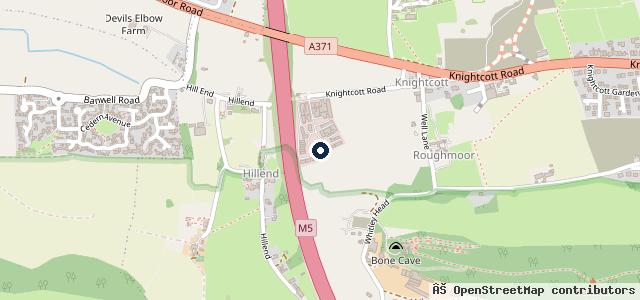 Map showing the location of Advanced Motoring Services