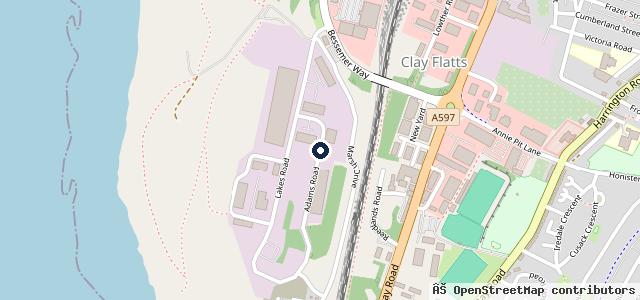 Map showing the location of AJ's Motor Repair