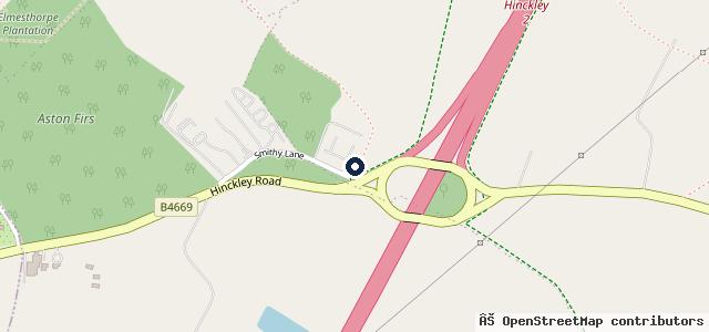 Map showing the location of D.Tallis Hire Ltd / Woodside Garage