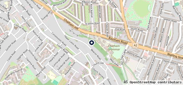 Map showing the location of Autotrend Motor Services