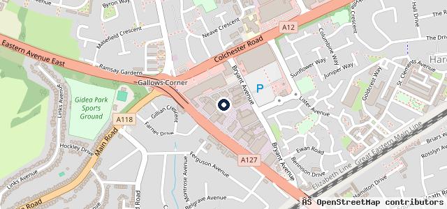 Map showing the location of BS Autos