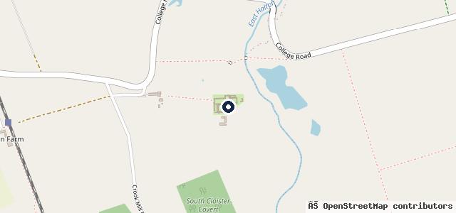 Map showing the location of Colin Thompson Motorcycles