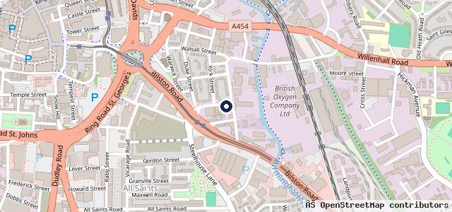 Map showing the location of D H Autos Services