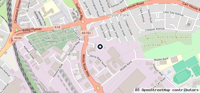 Map showing the location of D R Autocare