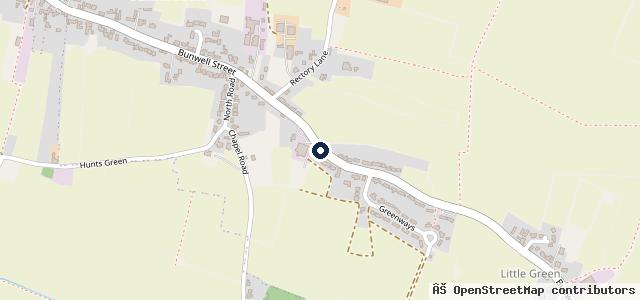 Map showing the location of Days Of Bunwell