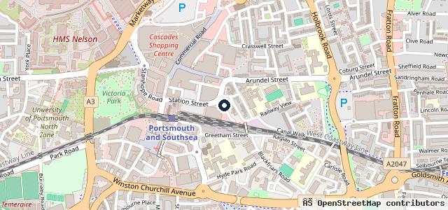 Map showing the location of Drive-In Automotive