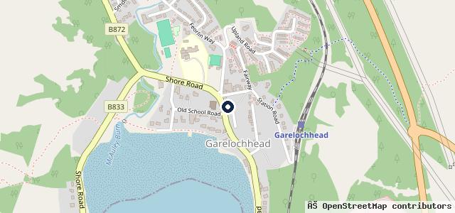 Map showing the location of Autopoint fastfit Tyres Garelochhead