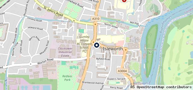 Map showing the location of Foundry Cars
