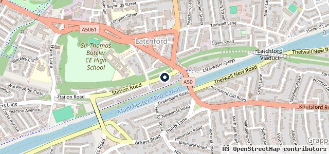 Map showing the location of Black Bear Garage