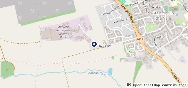 Map showing the location of Foxtail Garage Ltd