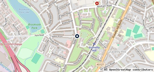 Map showing the location of Fred Hanks Motorcycles Ltd