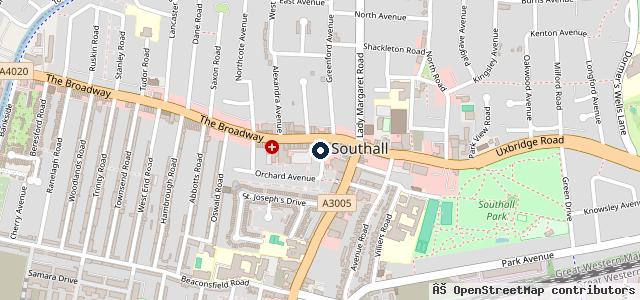 Map showing the location of GoinGreen