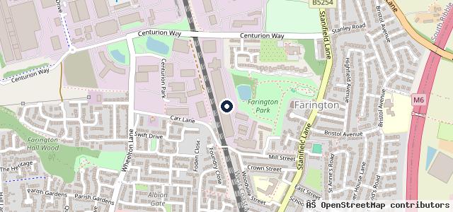 Map showing the location of Gsl Garage Services Ltd