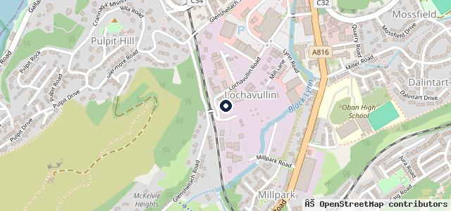 Map showing the location of Hazelbank Motors