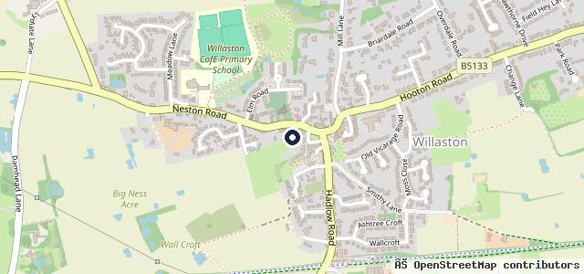 Map showing the location of Lloyds Garage Repairs