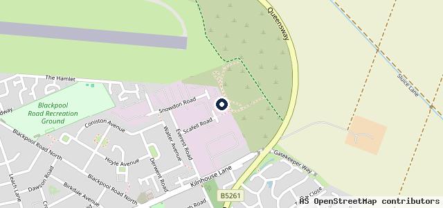 Map showing the location of Stubbs Removers Ltd