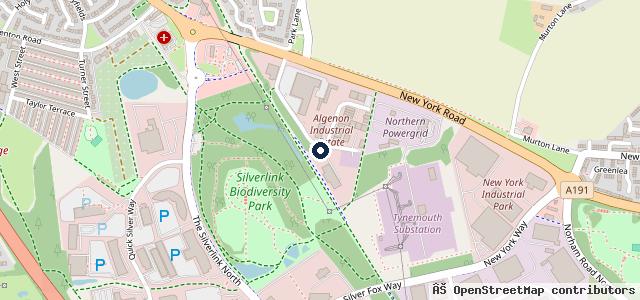 Map showing the location of K & G Auto GM