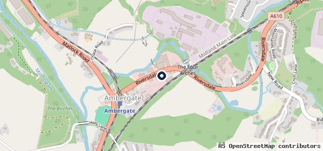 Map showing the location of KAM Servicing