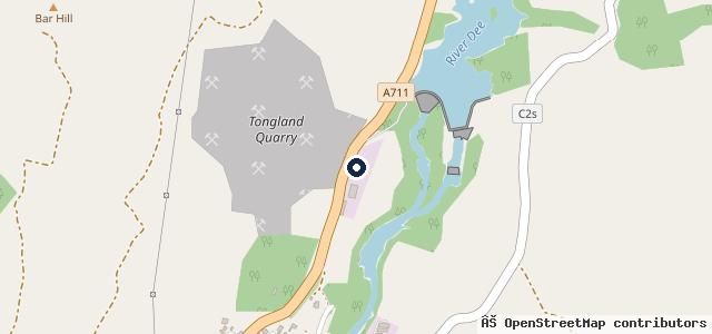 Map showing the location of Kempleton Cars Ltd