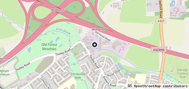 Map showing the location of King Brothers Garage Services and MOT Centre
