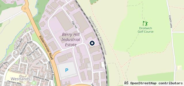 Map showing the location of Listers Volkswagen Van Centre Worcestershire