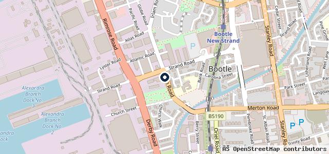 Map showing the location of Magnet Autos